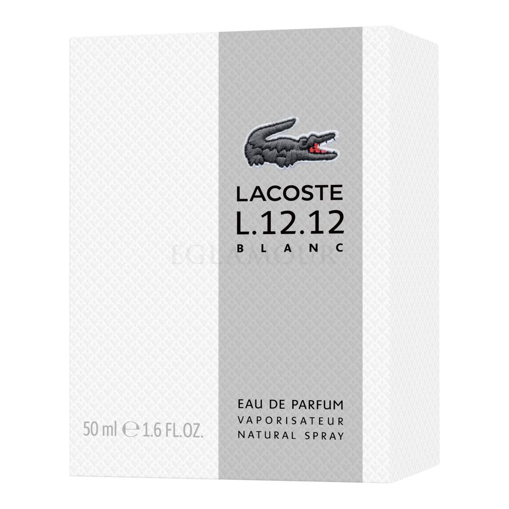 Reporter bid fragment Lacoste Eau de Lacoste L.12.12 Blanc Woda perfumowana dla mężczyzn 50 ml -  Perfumeria internetowa E-Glamour.pl