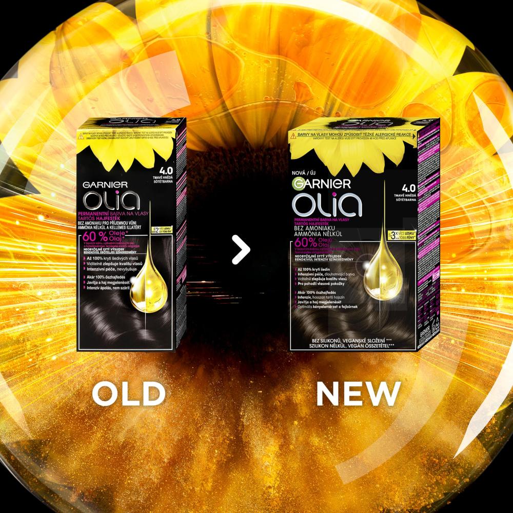 Garnier Olia Permanent Hair Color Farba do włosów dla kobiet 50 g