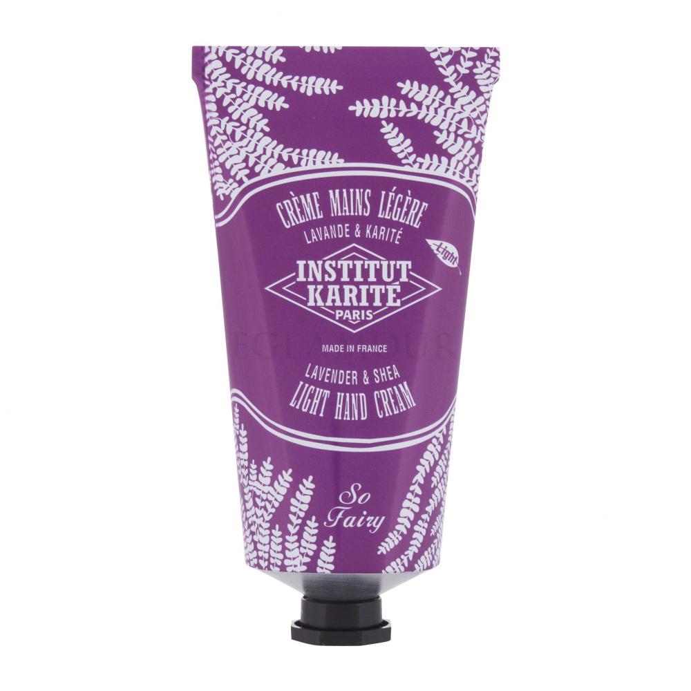 Institut Karité Light Hand Cream Lavender & Shea Krem do rąk dla kobiet