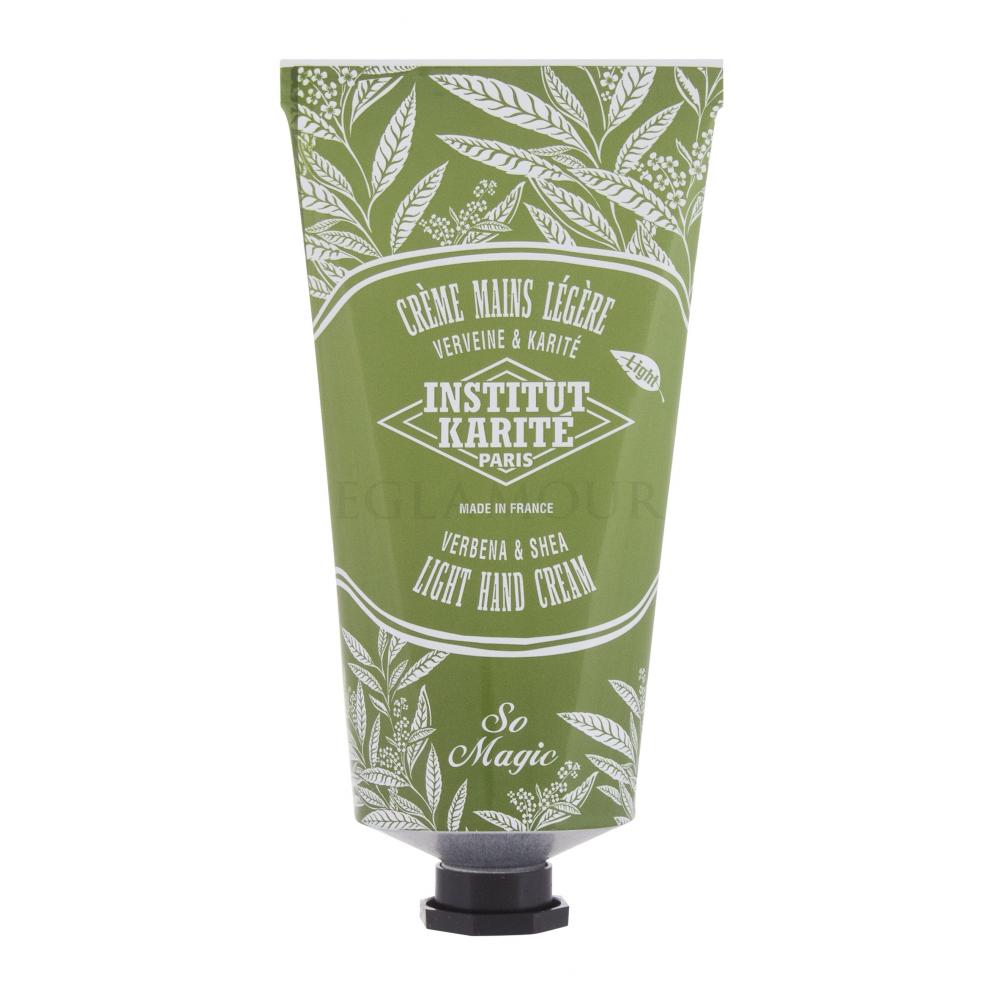 Institut Karité Light Hand Cream Verbena & Shea Krem do rąk dla kobiet