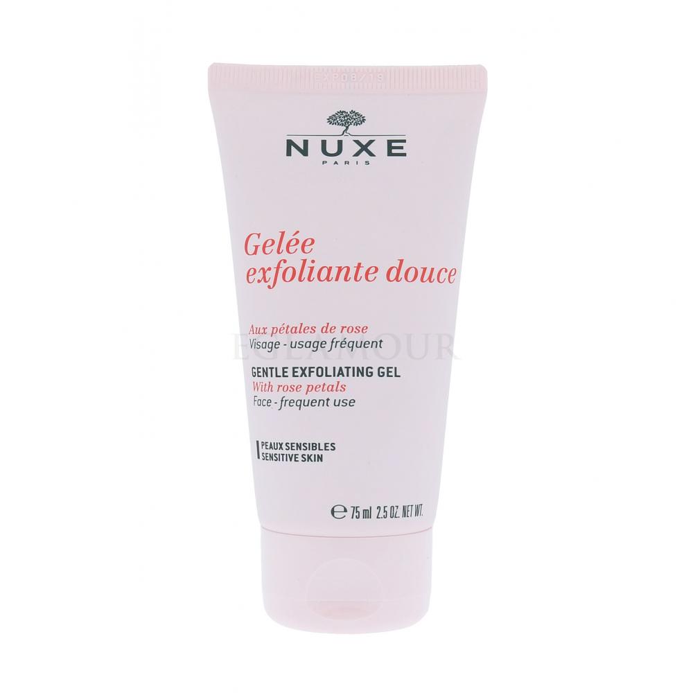 NUXE Rose Petals Cleanser Gentle Exfoliating Gel Peeling dla kobiet 75
