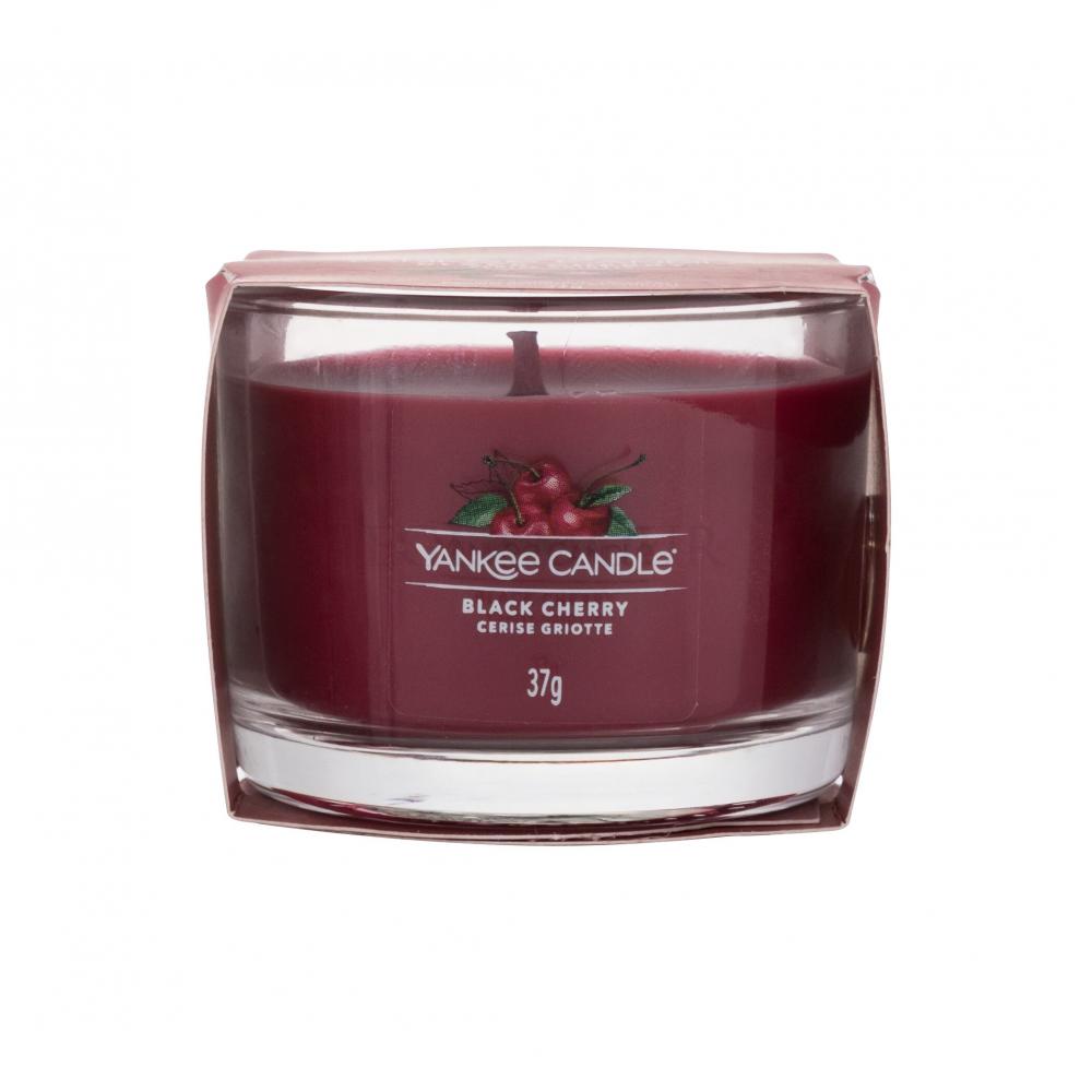 Yankee Candle Black Cherry Świeczka zapachowa 37 g Perfumeria