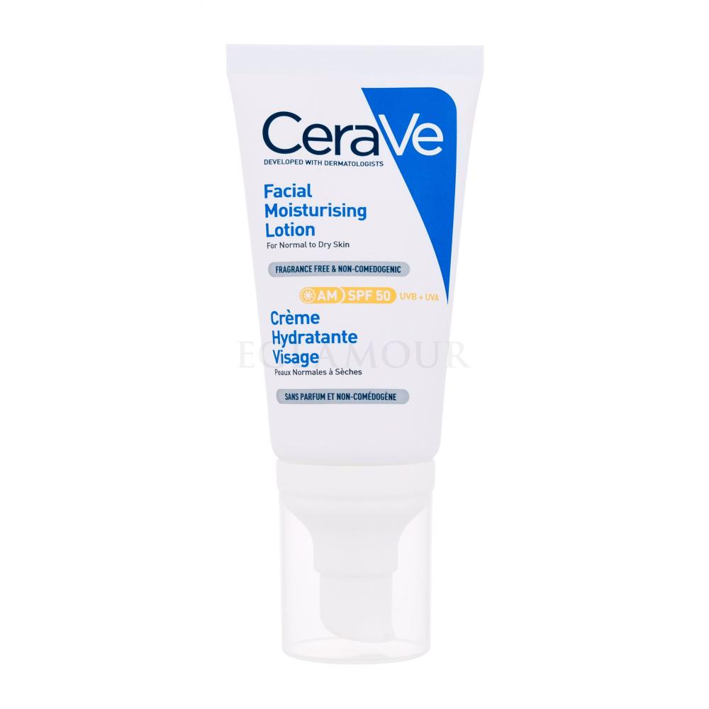 CeraVe Crème Hydratante Visage SPF50 52 ml
