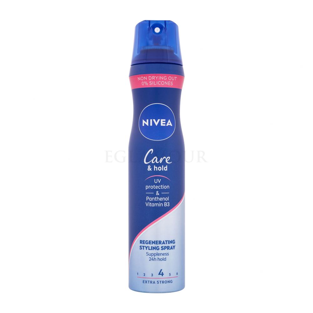 Nivea Care & Hold Regenerating Styling Spray Lakiery do włosów dla