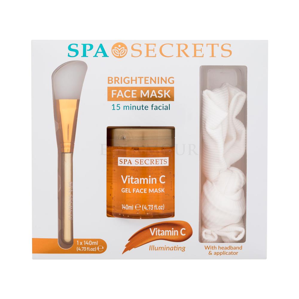 Xpel Spa Secrets Vitamin C Maseczki do twarzy dla kobiet Perfumeria
