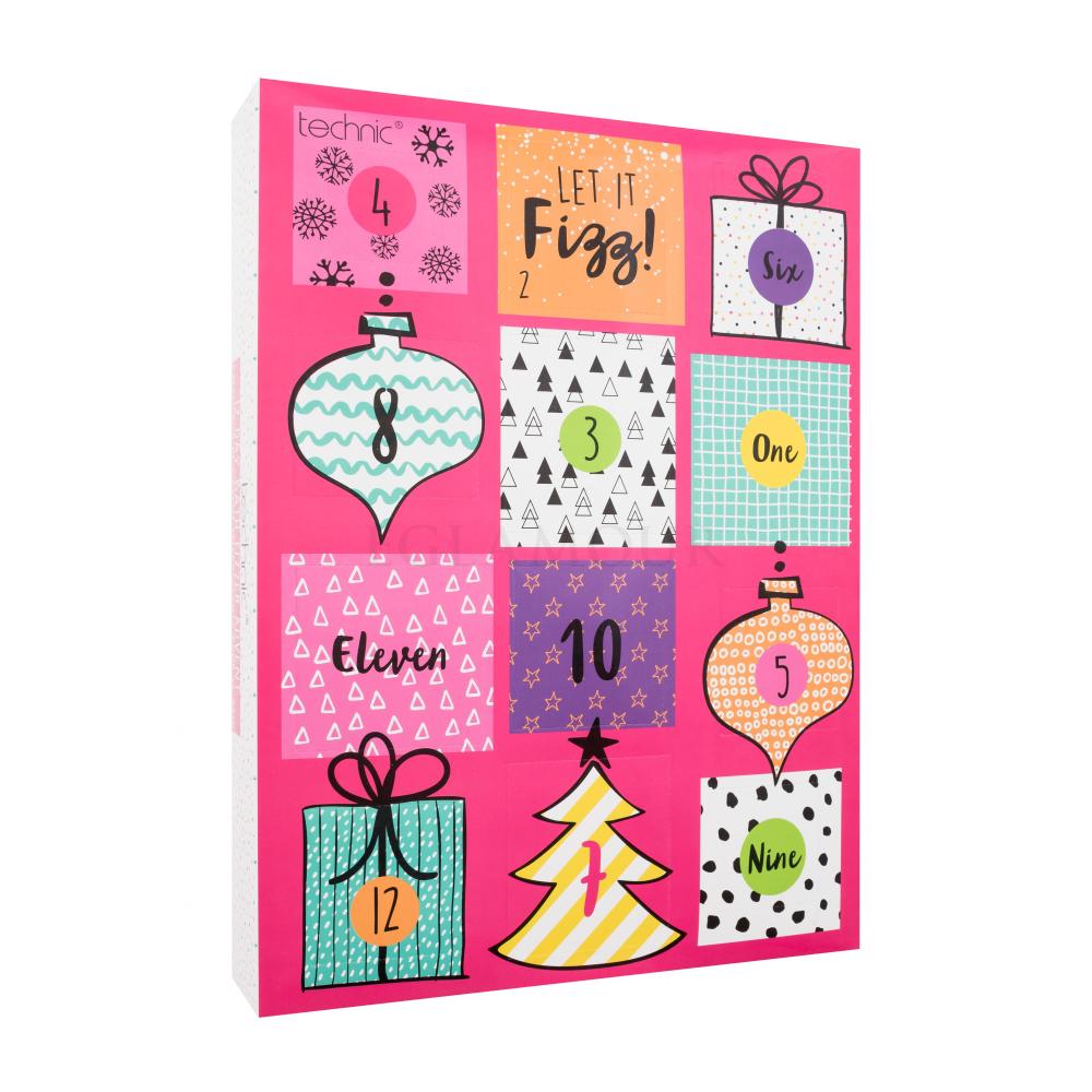 Technic 12 Day Bath Fizzer Advent Calendar Zestaw Bomba do kąpieli 12