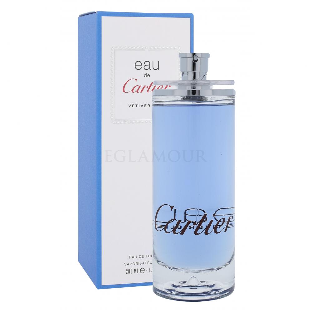 Cartier Eau De Cartier Vetiver Bleu Woda toaletowa 200 ml - Perfumeria  internetowa
