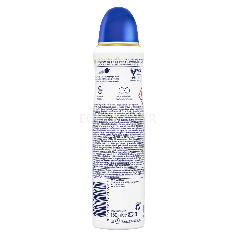 Dove Advanced Care Original Antyperspiranty Dla Kobiet.