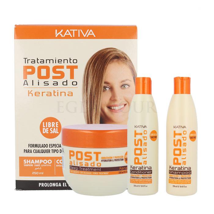 Kativa Keratina Zestaw 250ml Shampoo Keratina + 250ml Conditioner