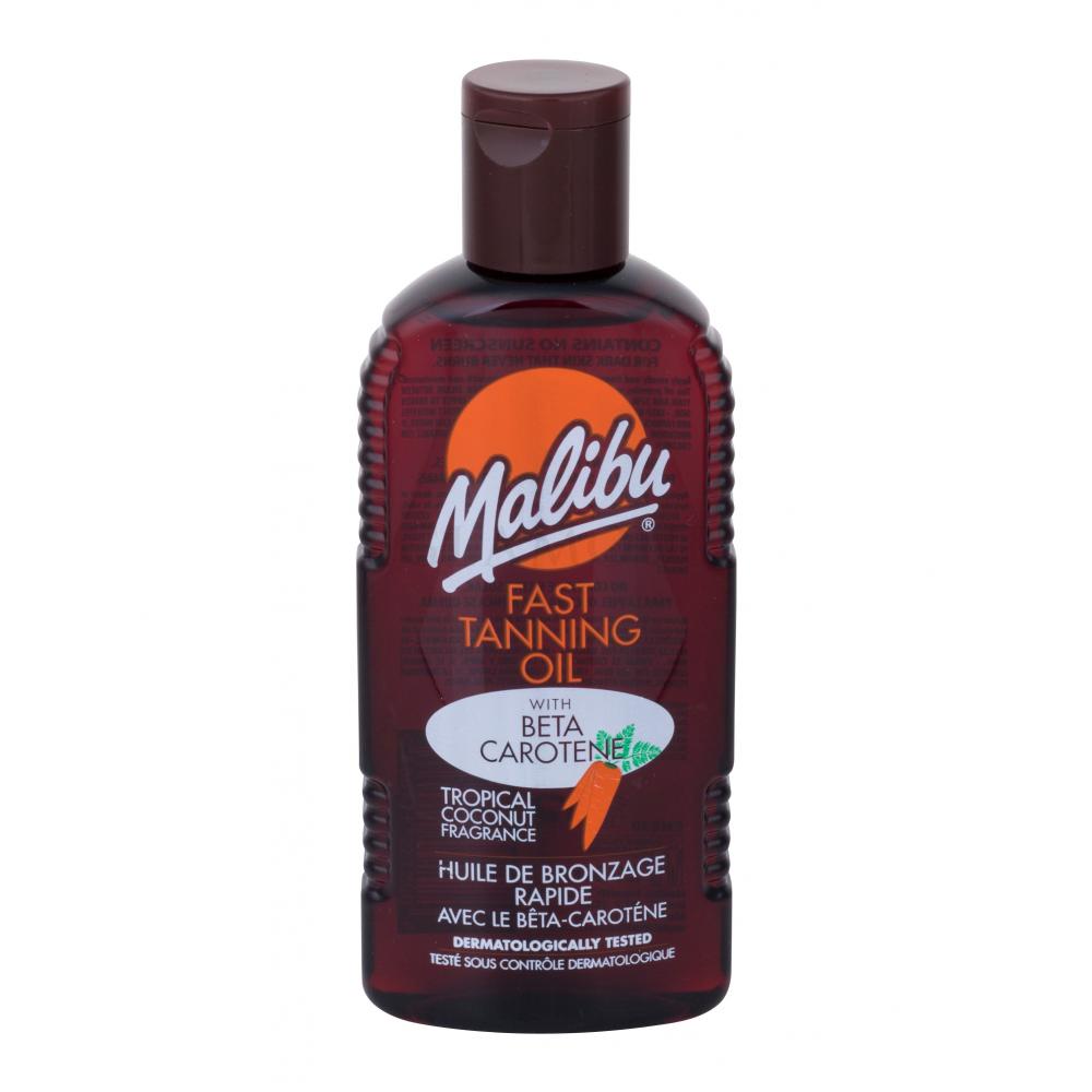 Malibu Fast Tanning Oil Preparat do opalania ciała dla kobiet 200 ml