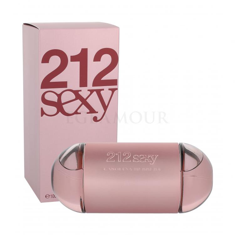 Carolina Herrera 212 Sexy Woda perfumowana dla kobiet 100 ml Uszkodzone pudełko