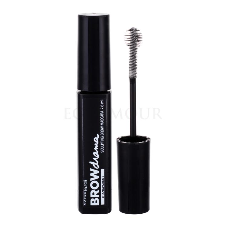 Maybelline Brow Drama Tusz do brwi dla kobiet 7,6 ml Odcień Transparent