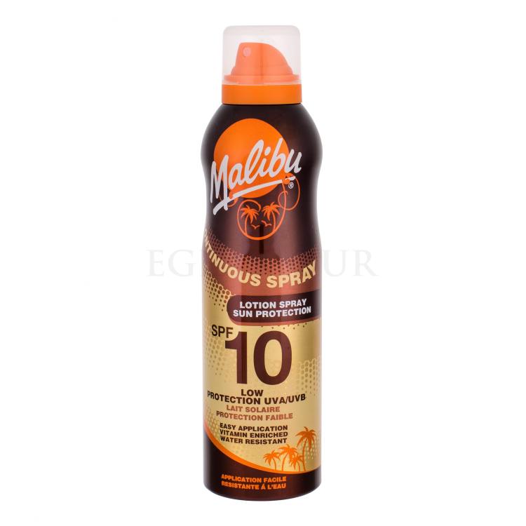 Malibu Continuous Spray SPF10 Preparat do opalania ciała 175 ml