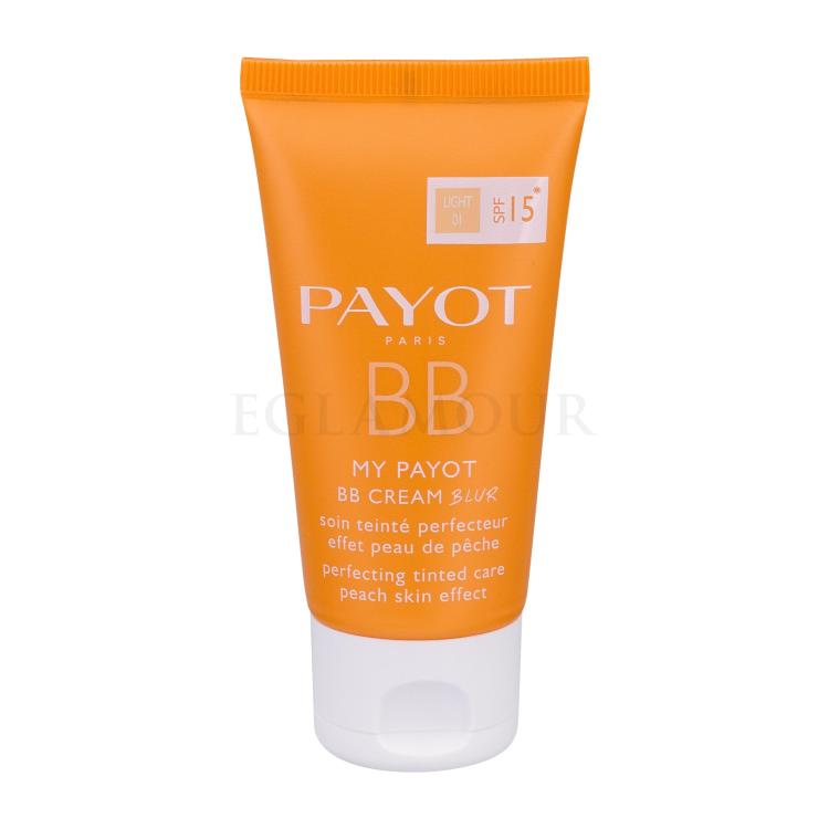 PAYOT My Payot BB Cream Blur SPF15 Krem BB dla kobiet 50 ml Odcień 01 Light tester
