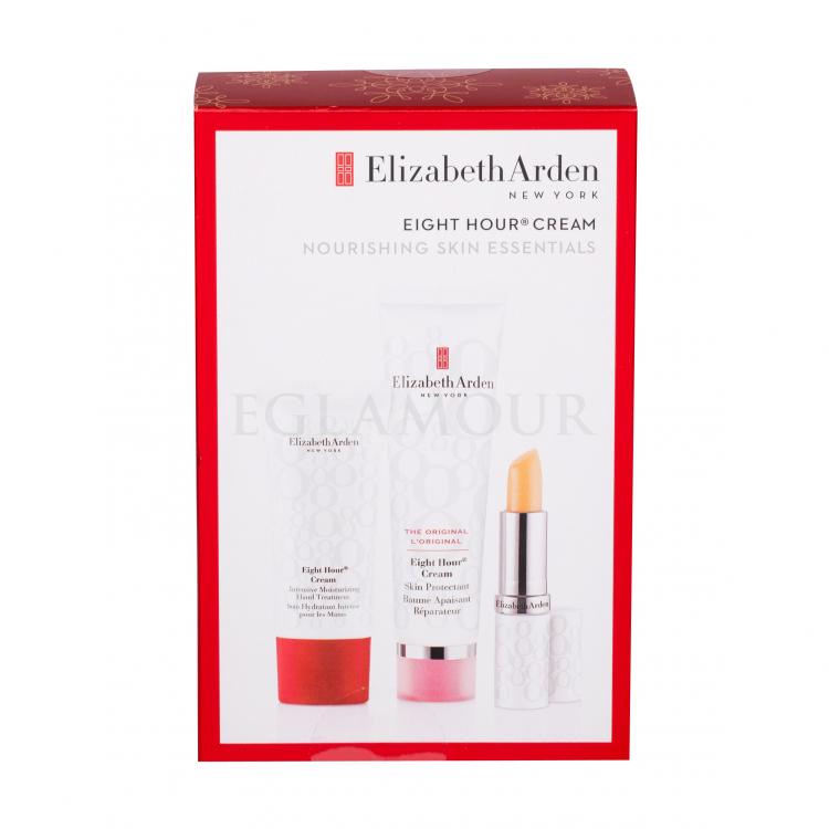 Elizabeth Arden Eight Hour Cream Skin Protectant Zestaw Krem na dzień 50 ml + Krem do rąk 30 ml + Krem do ust SPF15 3,7 g