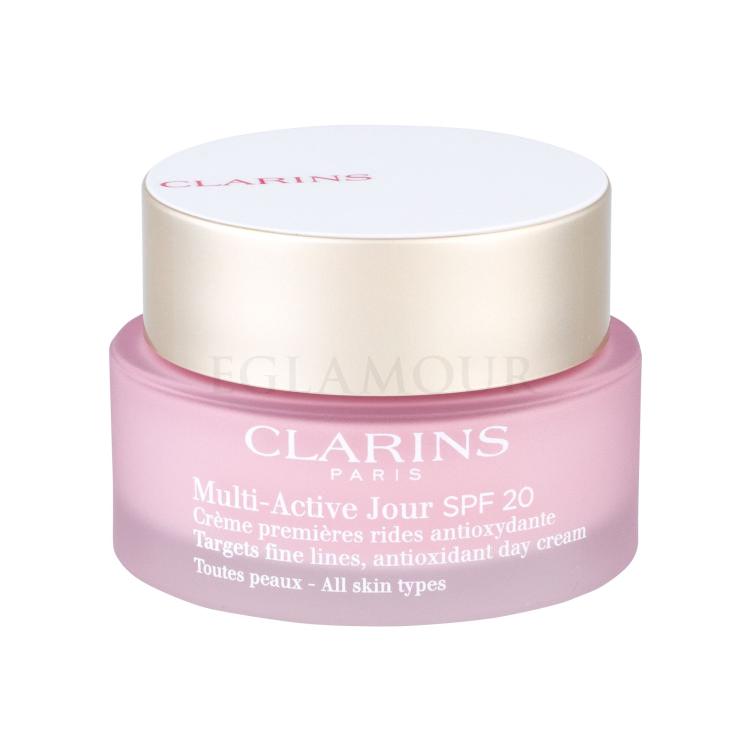 Clarins Multi-Active SPF20 Krem do twarzy na dzień dla kobiet 50 ml