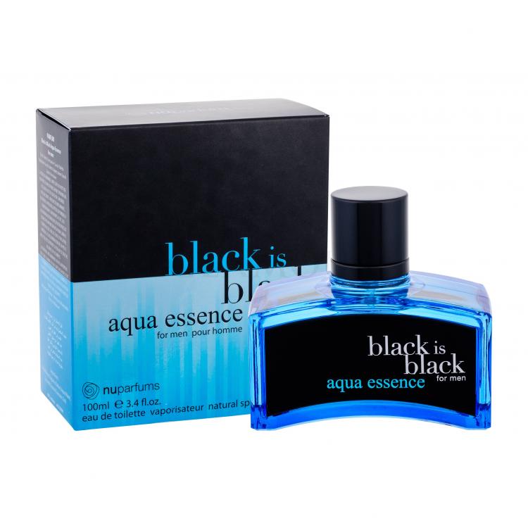 Nuparfums Black is Black Aqua Essence Woda toaletowa dla mężczyzn 100 ml