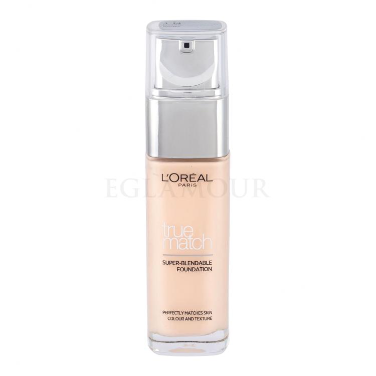 L'Oréal Paris True Match Super-Blendable Foundation Podkład dla kobiet 30 ml Odcień 1.N