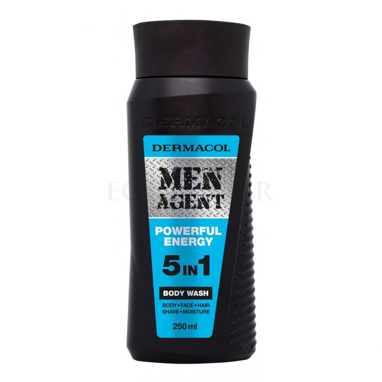 Dermacol Men Agent Powerful Energy 5in1 Żel pod prysznic dla mężczyzn 250 ml