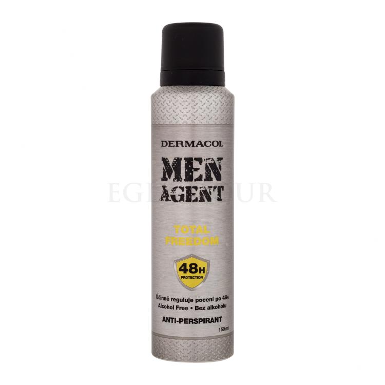 Dermacol Men Agent Total Freedom 48H Antyperspirant dla mężczyzn 150 ml