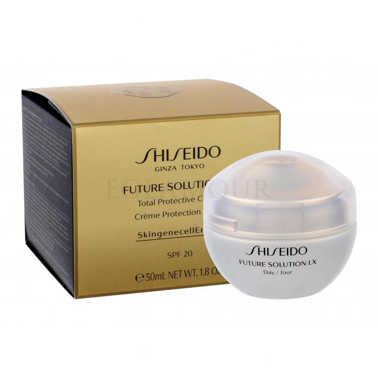 Shiseido Future Solution LX Total Protective Cream SPF20 Krem do twarzy na dzień dla kobiet 50 ml
