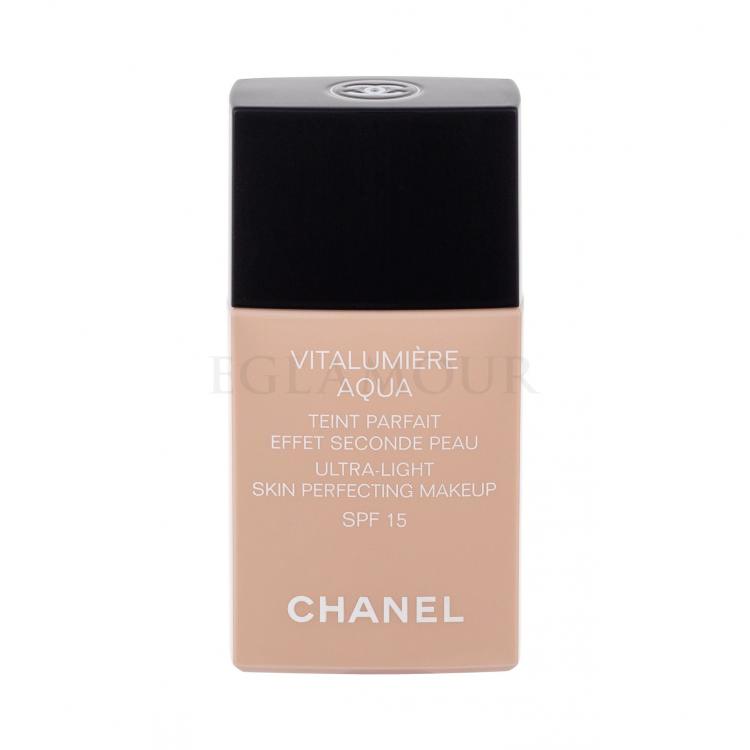 Chanel Vitalumière Aqua SPF15 Podkład dla kobiet 30 ml Odcień 20 Beige