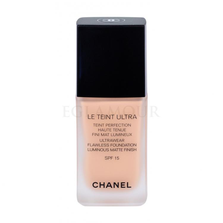 Chanel Le Teint Ultra SPF15 Podkład dla kobiet 30 ml Odcień 22 Beige Rosé