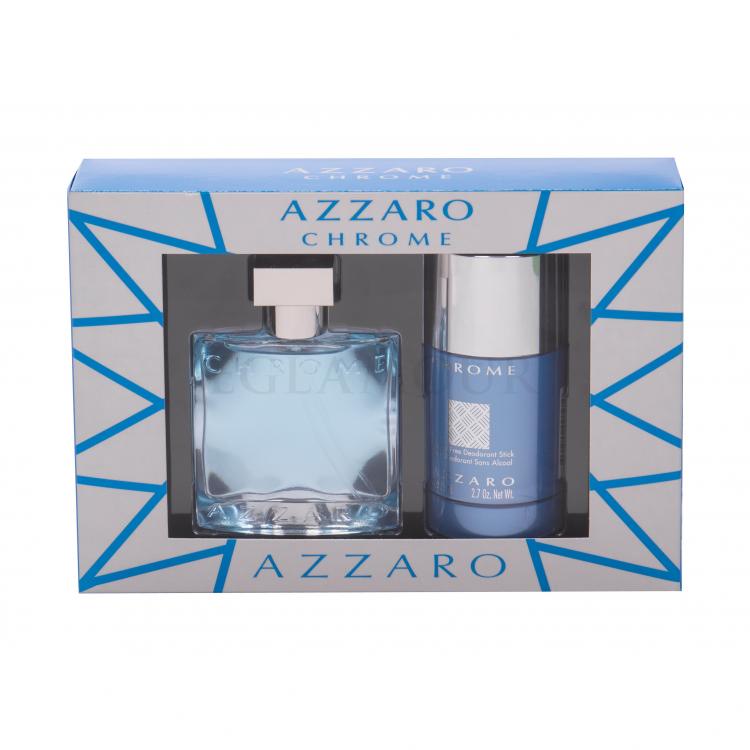 Azzaro Chrome United Zestaw Edt 50 ml + Deostick 75 ml
