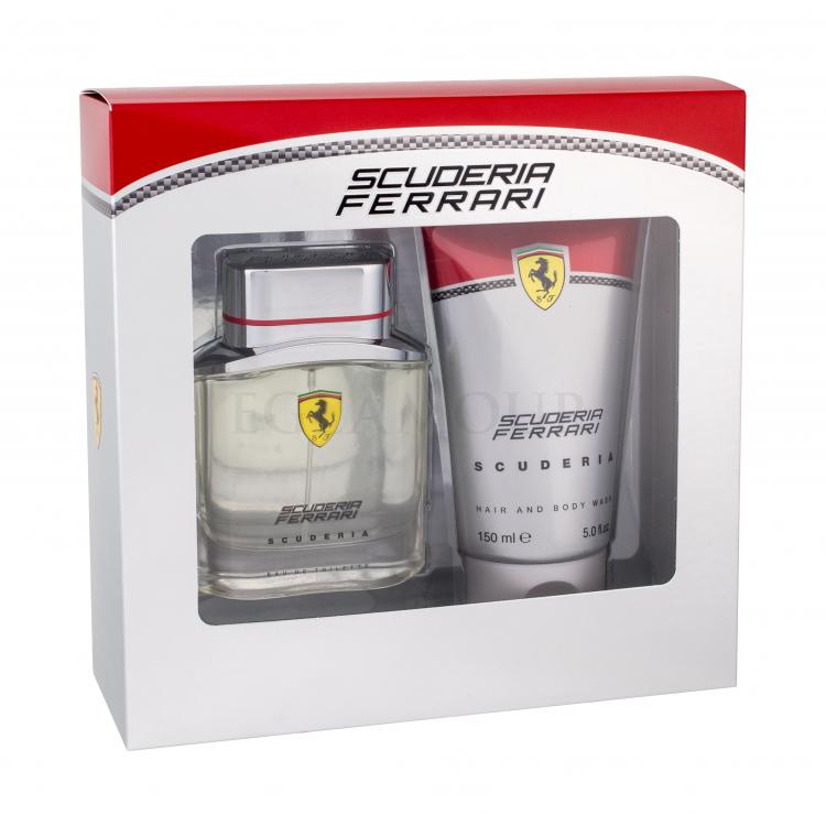 Ferrari Scuderia Ferrari Zestaw Edt 75 ml + Żel pod prysznic 150 ml Uszkodzone pudełko