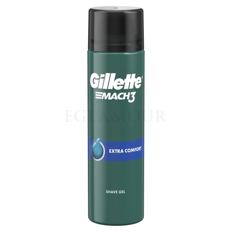Gillette Mach3 Extra Comfort Żel do golenia dla mężczyzn 200 ml