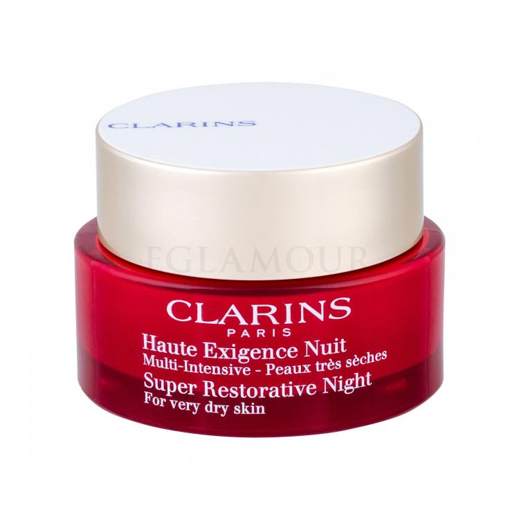 Clarins Super Restorative Night Cream Very Dry Skin Krem na noc dla kobiet 50 ml tester
