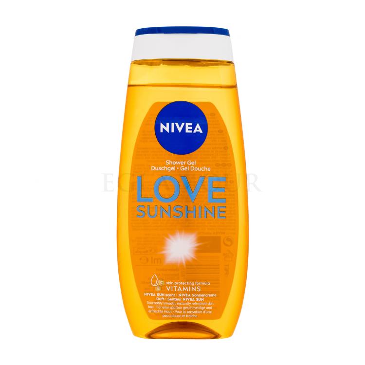 Nivea Love Sunshine Żel pod prysznic dla kobiet 250 ml