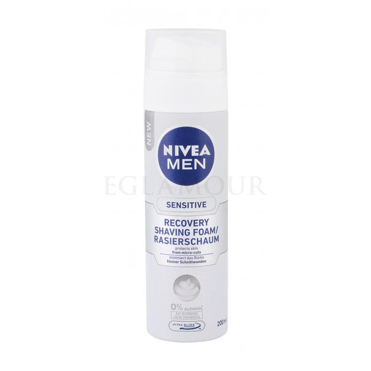 Nivea Men Sensitive Recovery Pianka do golenia dla mężczyzn 200 ml