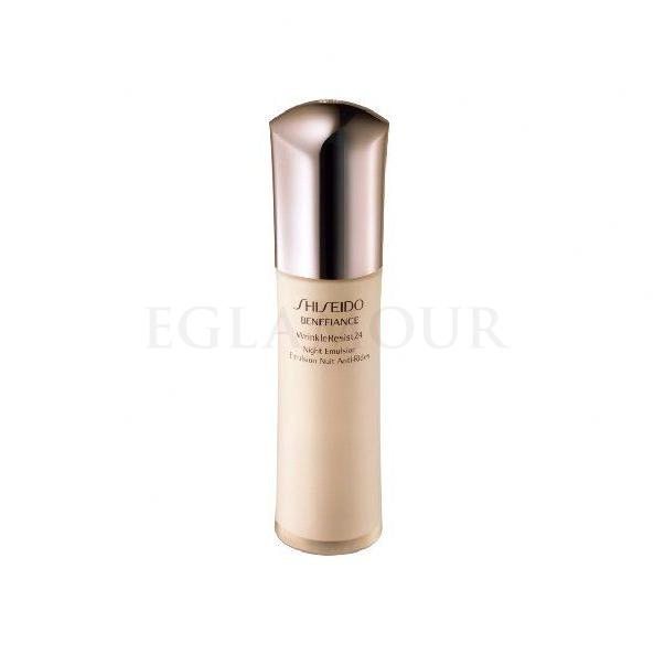 Shiseido Benefiance Wrinkle Resist 24 Emulsion Krem na noc dla kobiet 75 ml Uszkodzone pudełko
