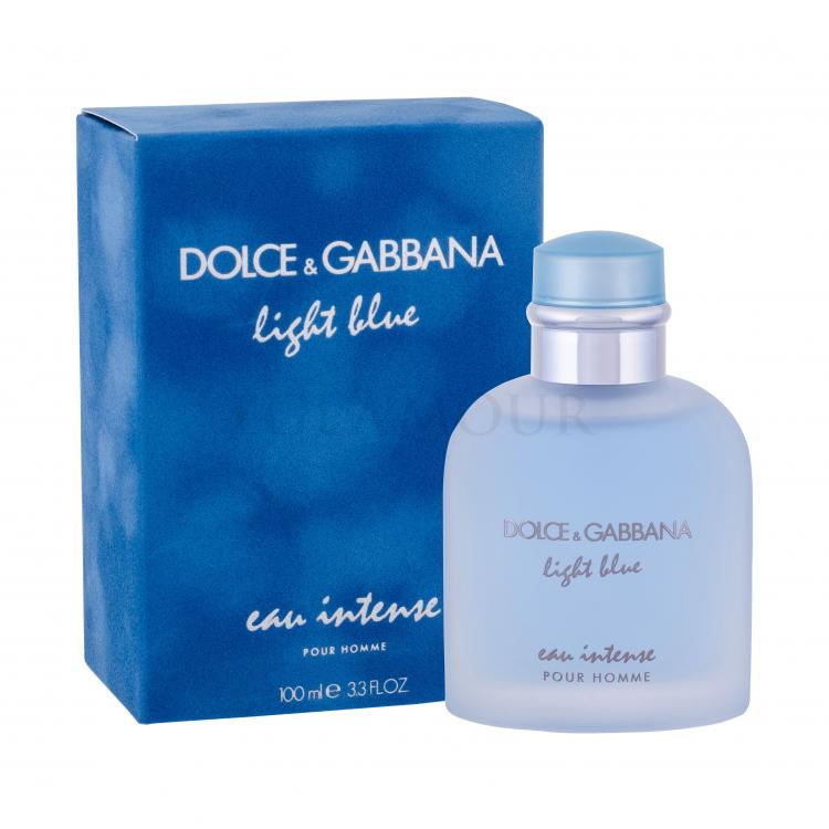 dolce & gabbana light blue pour homme eau intense woda perfumowana 100 ml   