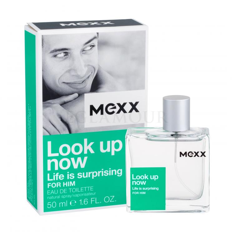 mexx look up now - life is surprising for him woda toaletowa 50 ml   