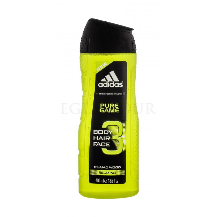 Adidas Pure Game 3in1 Żel pod prysznic dla mężczyzn 400 ml