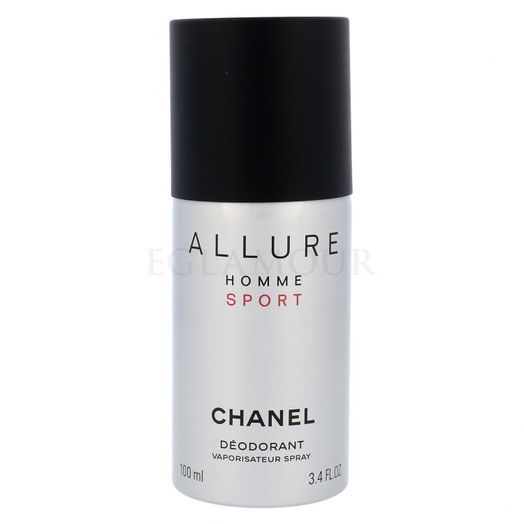 Chanel Allure Homme Sport Dezodorant dla mężczyzn 100 ml uszkodzony flakon