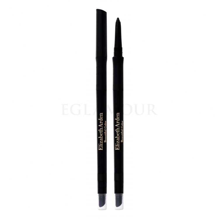 Elizabeth Arden Beautiful Color Precision Glide Kredka do oczu dla kobiet 0,35 g Odcień 01 Black Velvet tester