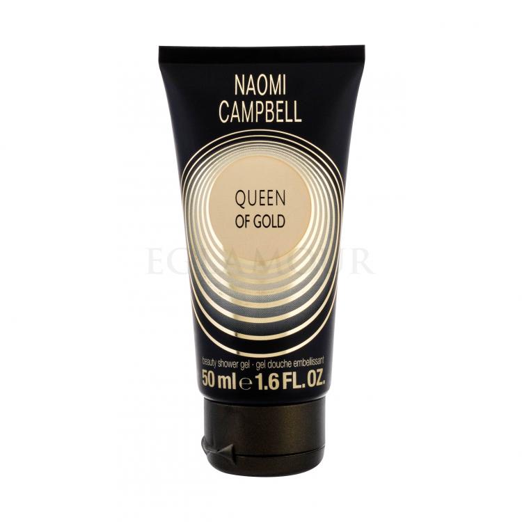 Naomi Campbell Queen Of Gold Żel pod prysznic dla kobiet 50 ml