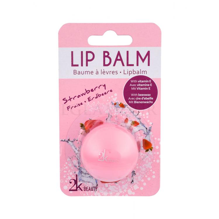 2K Beauty Balsam do ust dla kobiet 5 g Odcień Strawberry