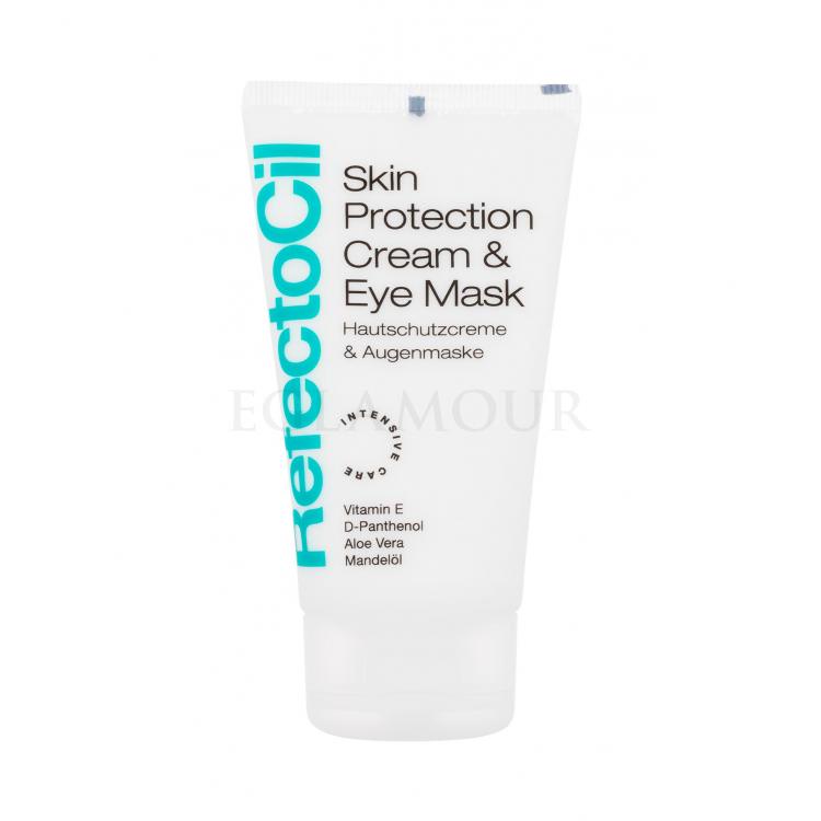 RefectoCil Skin Protection Cream &amp; Eye Mask Farba do brwi dla kobiet 75 ml