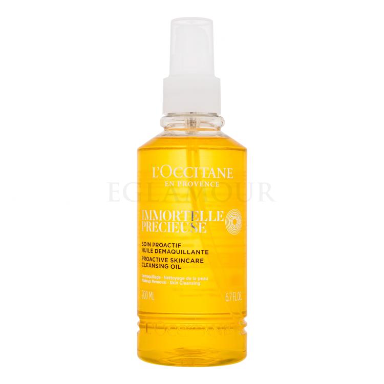 L'Occitane Immortelle Cleansing Oil Olejek oczyszczający dla kobiet 200 ml