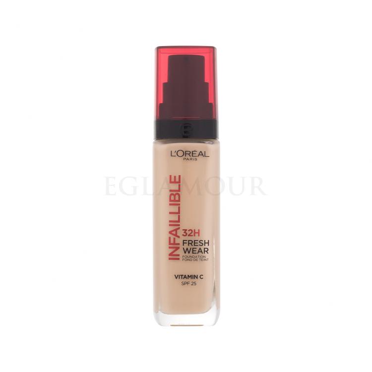 L&#039;Oréal Paris Infaillible 32H Fresh Wear SPF25 Podkład dla kobiet 30 ml Odcień 125