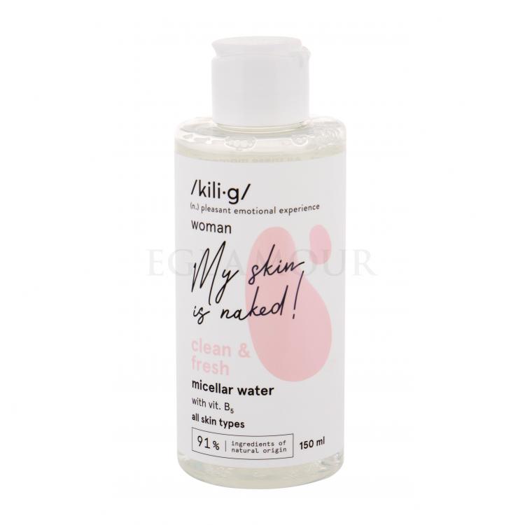 kili·g woman clean &amp; fresh Płyn micelarny dla kobiet 150 ml