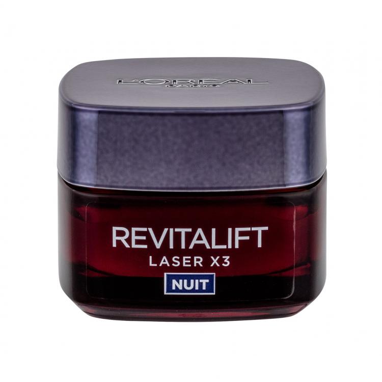 L&#039;Oréal Paris Revitalift Laser X3 Night Cream Krem na noc dla kobiet 50 ml