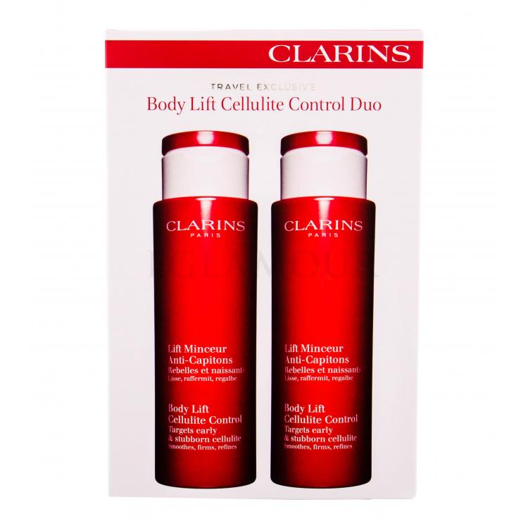 Clarins Body Expert Contouring Care Body Lift Cellulite Control Zestaw Preparat wyszczuplający i antycelluitowy 2 x 200 ml
