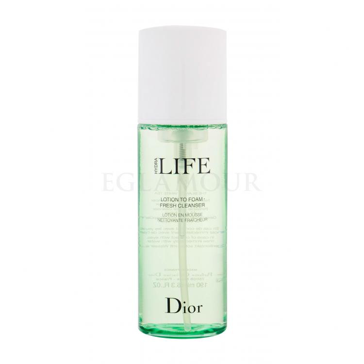 Christian Dior Hydra Life Lotion to Foam Fresh Cleanser Pianka oczyszczająca dla kobiet 190 ml