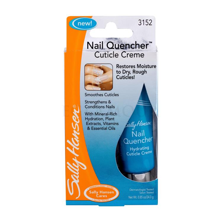 Sally Hansen Nail Quencher Cuticle Creme Pielęgnacja paznokci dla kobiet 24 g