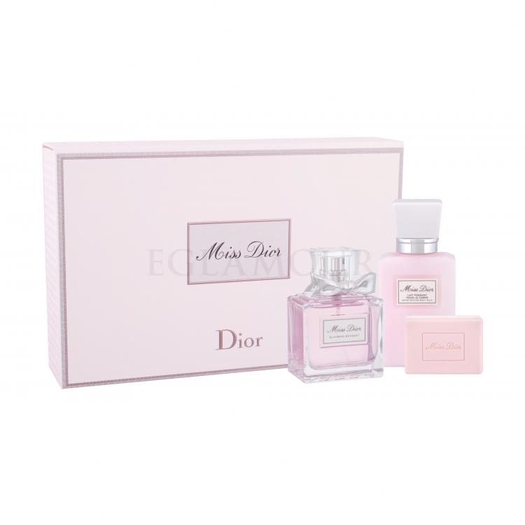 Christian Dior Miss Dior Blooming Bouquet 2014 Zestaw Edt 50 ml + Mleczko do ciała Miss Dior 50 ml + Mydło Miss Dior 25 g